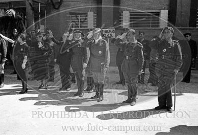 Despedida de la Legión Cóndor en León