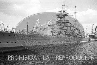 Llegada de la Legión Cóndor a Hamburgo