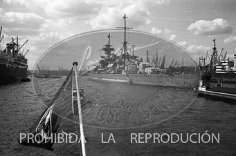 Llegada de la Legión Cóndor a Hamburgo