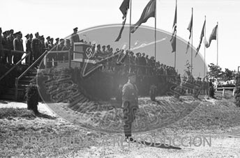 Campamento de la Legión Cóndor en Berlin. Von Thoma