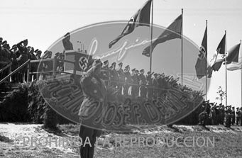 Campamento de la Legión Cóndor en Berlin. Von Thoma