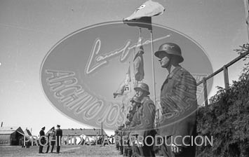 Campamento de la Legión Cóndor en Berlin. Von Thoma