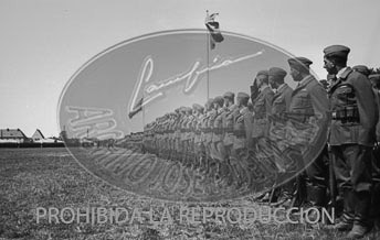 Campamento de la Legión Cóndor en Berlin. Von Thoma