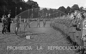 Llegada de la Legión Cóndor a Hamburgo