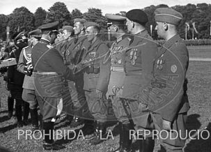 Llegada de la Legión Cóndor a Hamburgo