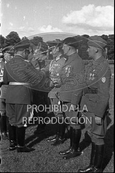 Llegada de la Legión Cóndor a Hamburgo