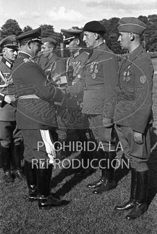 Llegada de la Legión Cóndor a Hamburgo