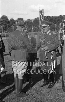 Llegada de la Legión Cóndor a Hamburgo