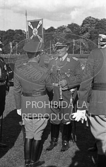 Llegada de la Legión Cóndor a Hamburgo