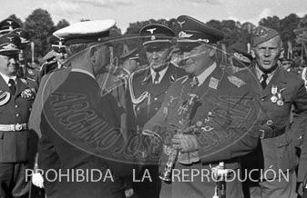 Llegada de la Legión Cóndor a Hamburgo