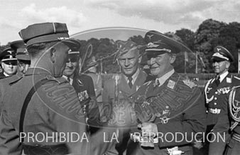 Llegada de la Legión Cóndor a Hamburgo