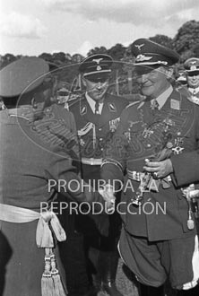 Llegada de la Legión Cóndor a Hamburgo