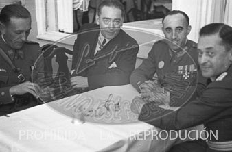 Llegada de la Legión Cóndor a Hamburgo