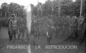 Llegada de la Legión Cóndor a Hamburgo