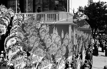 Formacion de la Legión Condor. Homenaje en berlin