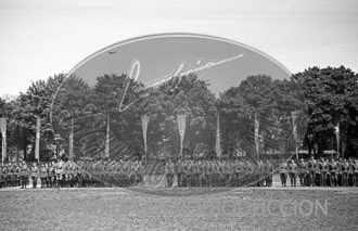 Formacion de la Legión Condor. Homenaje en berlin