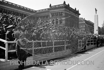 Desfile de la Legión Cóndor en Berlin
