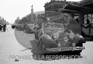 Desfile de la Legión Cóndor en Berlin