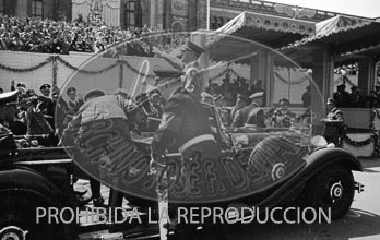 Desfile de la Legión Cóndor en Berlin