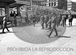 Desfile de la Legión Cóndor en Berlin