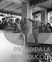 Desfile de la Legión Cóndor en Berlin