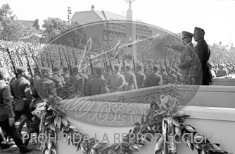 Desfile de la Legión Cóndor en Berlin