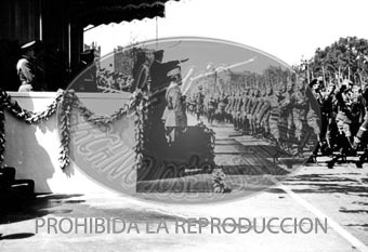 Desfile de la Legión Cóndor en Berlin