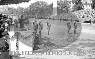 Desfile de la Legión Cóndor en Berlin