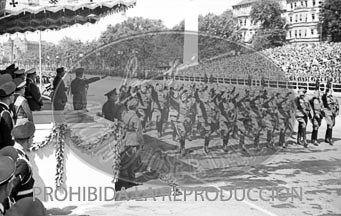 Desfile de la Legión Cóndor en Berlin