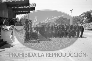 Desfile de la Legión Cóndor en Berlin