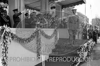 Desfile de la Legión Cóndor en Berlin