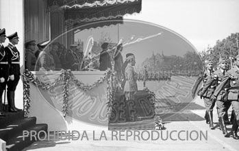 Desfile de la Legión Cóndor en Berlin