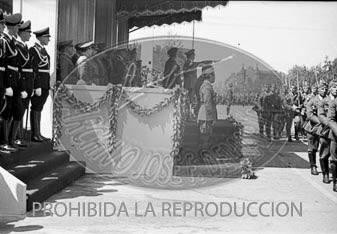 Desfile de la Legión Cóndor en Berlin