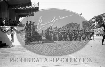 Desfile de la Legión Cóndor en Berlin