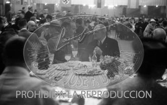 Los generales españoles con Hitler