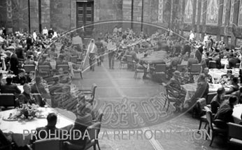 Los generales españoles con Hitler