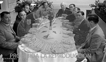 Homenaje a la Legión Cóndor. Coctel en la Cancilleria