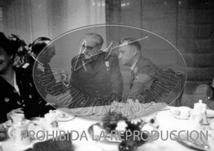 Homenaje a la Legión Cóndor. Coctel en la Cancilleria
