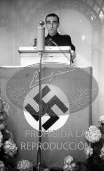 Homenaje a la Legión Cóndor. Coctel en la Cancilleria