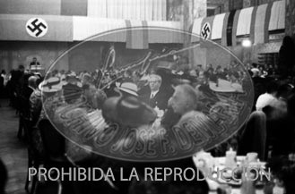 Homenaje a la Legión Cóndor. Coctel en la Cancilleria