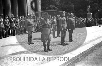 Homenaje a la Legión Cóndor. Homenaje a los caídos