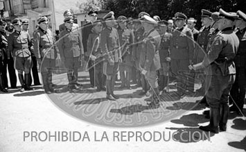 Invasion de Francia, tropas alemanas en Hendaya