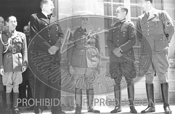 Invasion de Francia, tropas alemanas en Hendaya