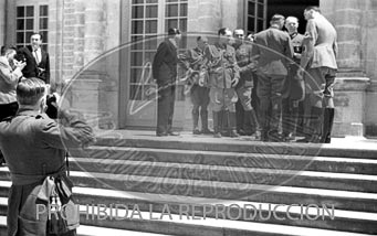 Invasion de Francia, tropas alemanas en Hendaya