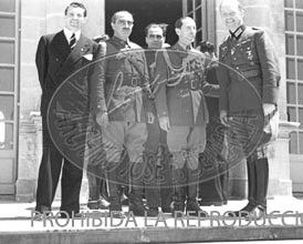 Invasion de Francia, tropas alemanas en Hendaya