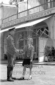 Invasion de Francia, tropas alemanas en Hendaya