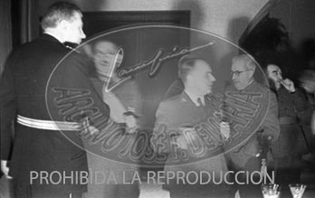 Reunion en el Pardo, condecoraciones