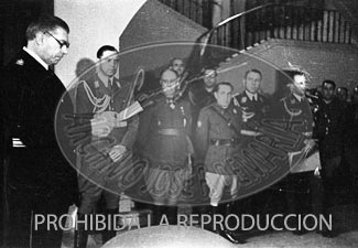 Reunion en el Pardo, condecoraciones