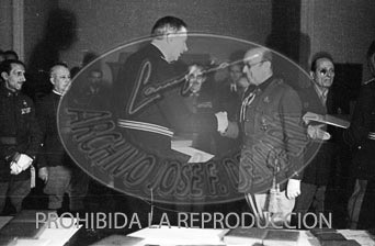 Reunion en el Pardo, condecoraciones