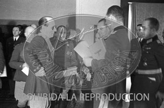 Reunion en el Pardo, condecoraciones